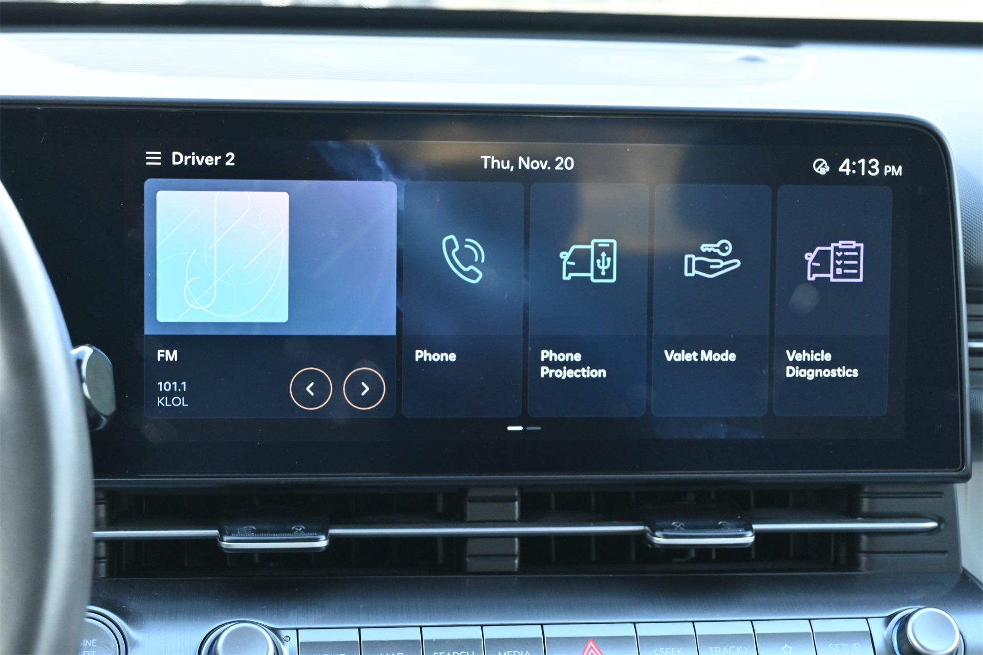 2025 Hyundai Kona SEL Blue at Mac Haik CDJR North Houston