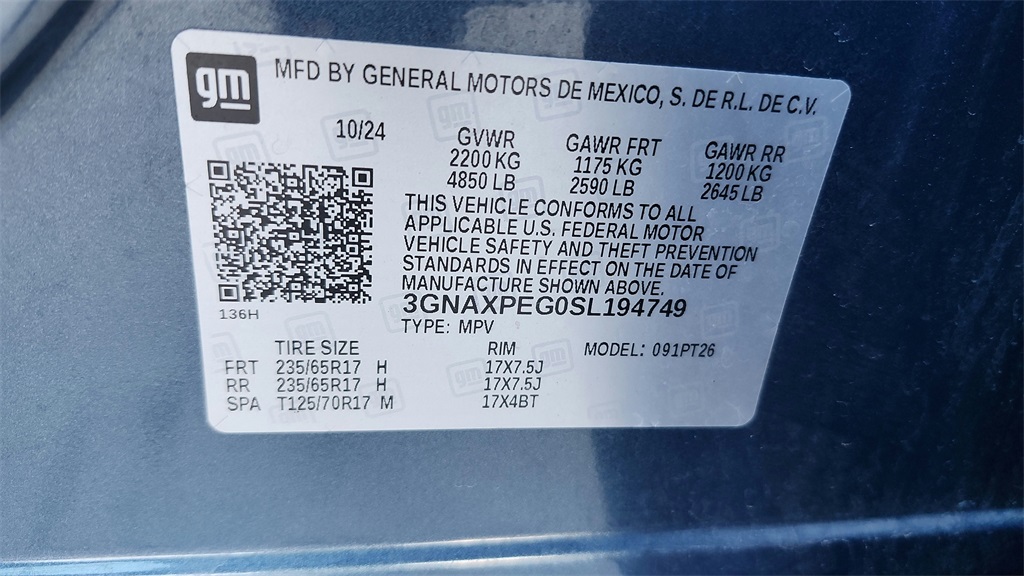 2025 Chevrolet Equinox