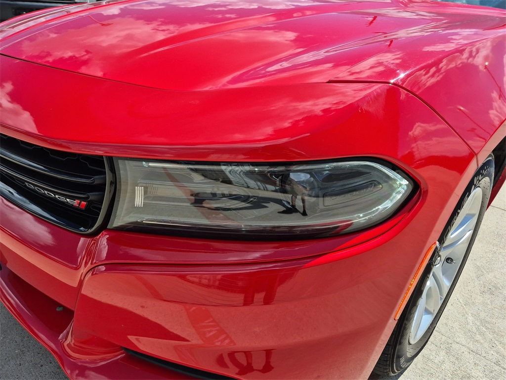 2022 Dodge Charger SXT Red at Texan Dodge Chrysler Jeep Ram
