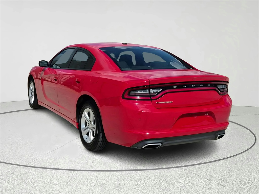 2022 Dodge Charger SXT Red at Texan Dodge Chrysler Jeep Ram