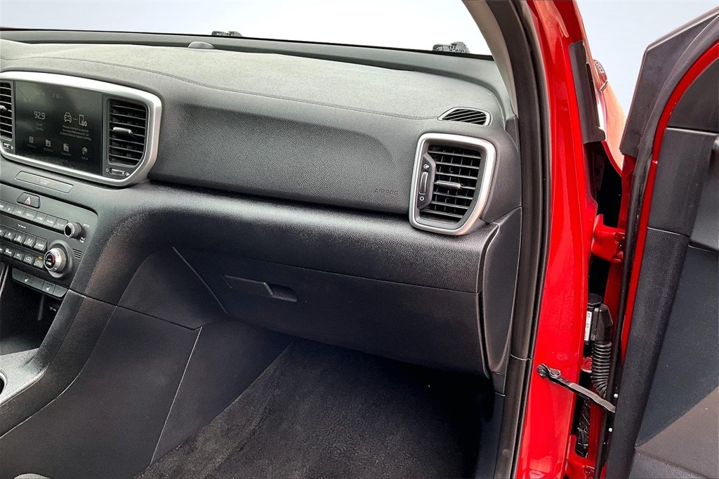 2022 Kia Sportage LX Red at DeMontrond Automotive Group