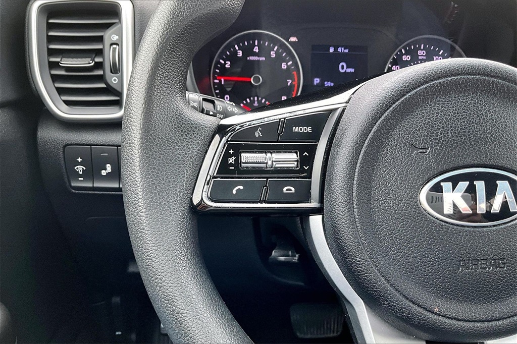 2022 Kia Sportage LX Red at DeMontrond Automotive Group