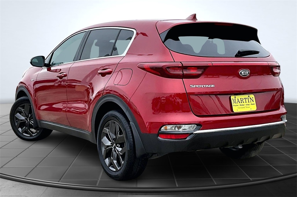 2022 Kia Sportage LX Red at DeMontrond Automotive Group
