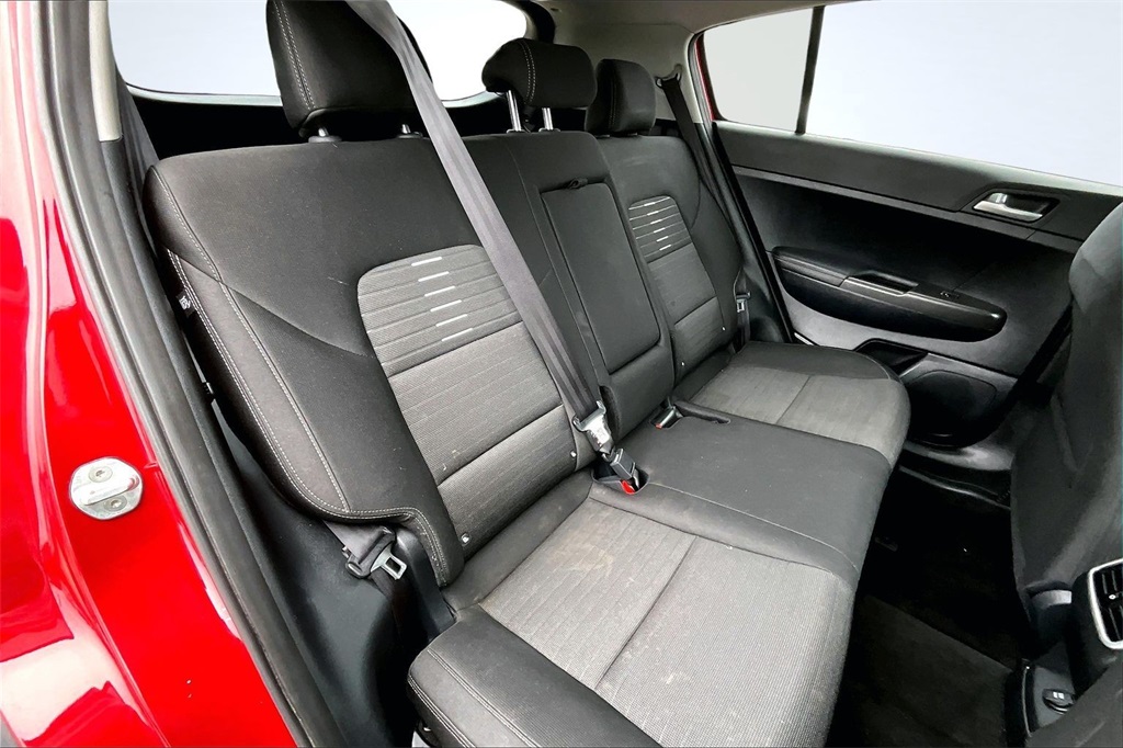 2022 Kia Sportage LX Red at DeMontrond Automotive Group