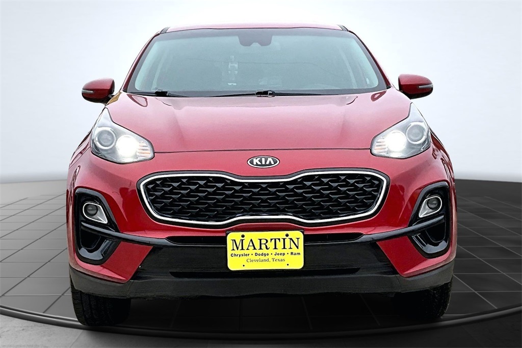 2022 Kia Sportage LX Red at DeMontrond Automotive Group