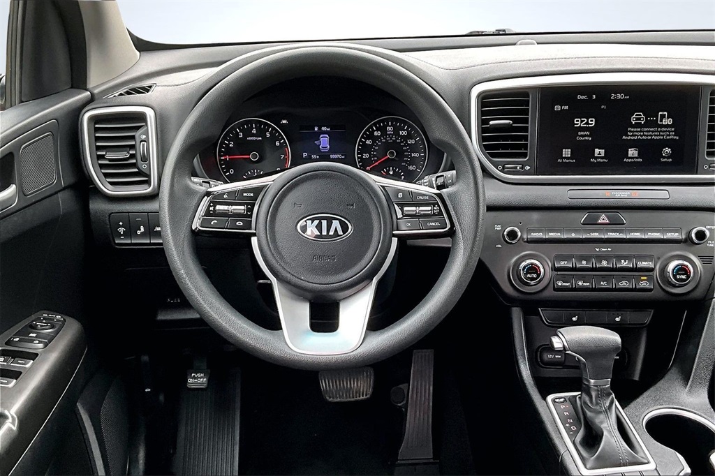 2022 Kia Sportage LX Red at DeMontrond Automotive Group