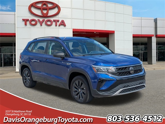2024 Volkswagen Taos 1.5T S Blue at Payless Car Sales