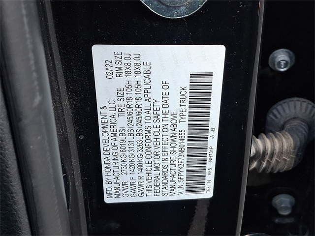 2022 Honda Ridgeline RTL-E for sale at PATRIOT BUICK GMC OF BOYERTOWN