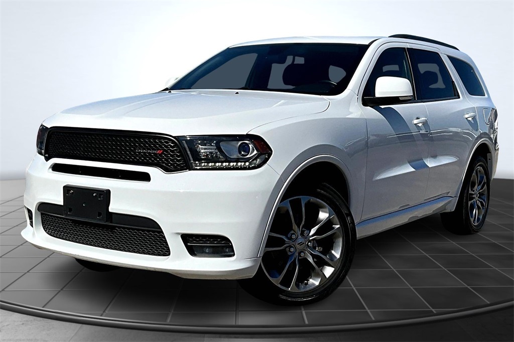 2020 Dodge Durango GT Plus White at Texan Dodge Chrysler Jeep Ram
