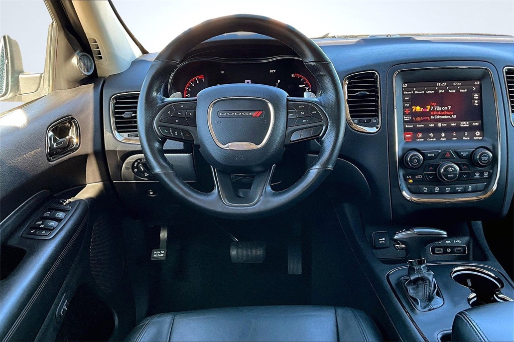 2020 Dodge Durango GT Plus White at Texan Dodge Chrysler Jeep Ram
