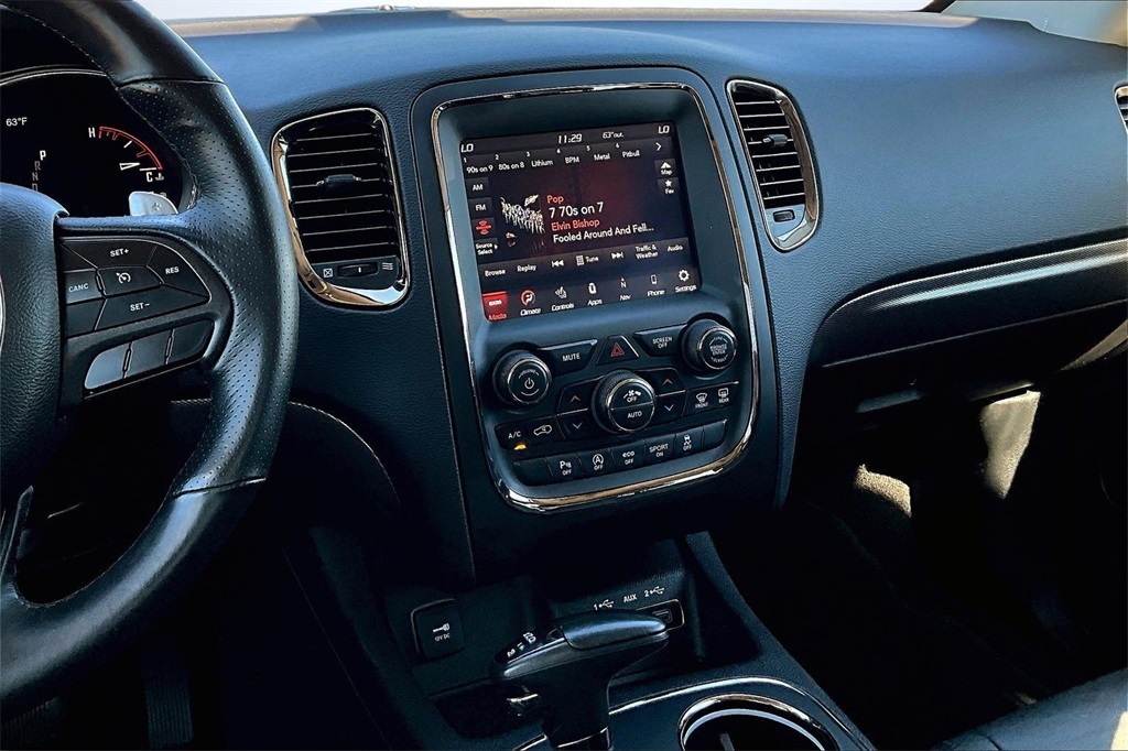 2020 Dodge Durango GT Plus White at Texan Dodge Chrysler Jeep Ram