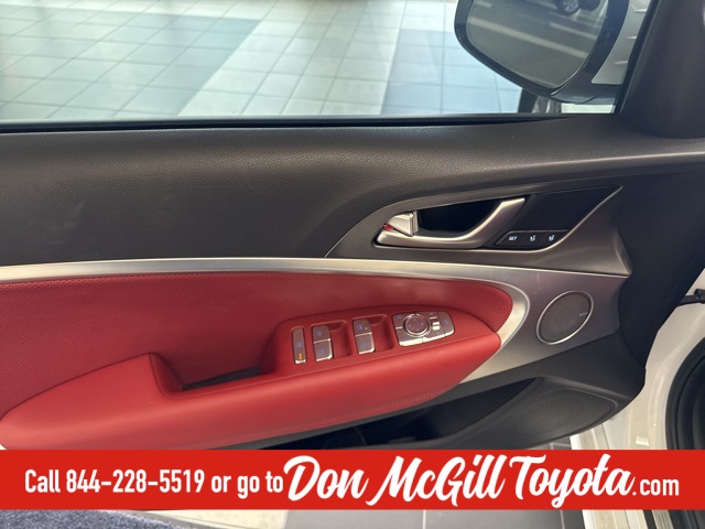 2024 Genesis G70 3.3T Sport Advanced White at Central Houston Nissan