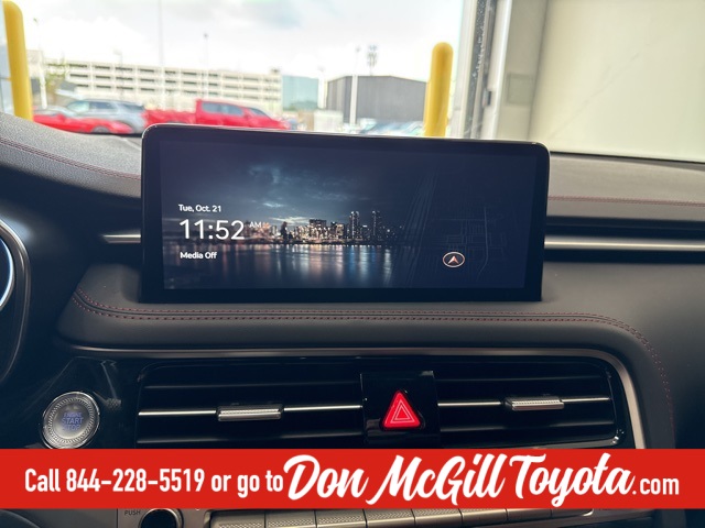 2024 Genesis G70 3.3T Sport Advanced White at Central Houston Nissan