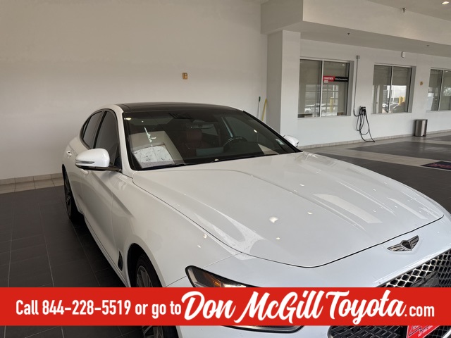 2024 Genesis G70 3.3T Sport Advanced White at Central Houston Nissan