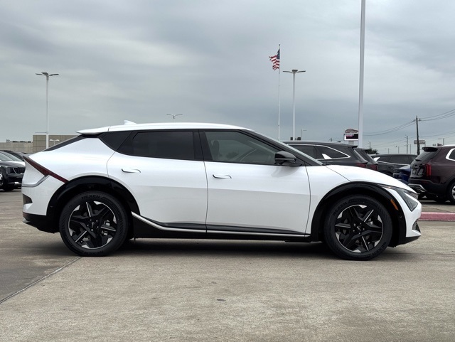 2025 Kia EV6 Wind White at DeMontrond Automotive Group