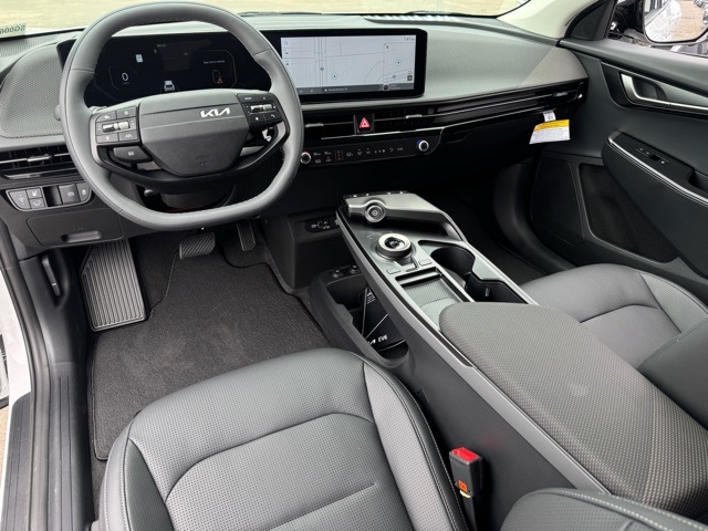 2025 Kia EV6 Wind White at DeMontrond Automotive Group