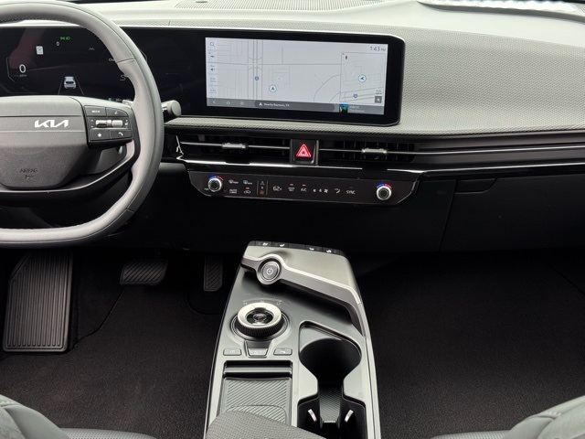 2025 Kia EV6 Wind White at DeMontrond Automotive Group