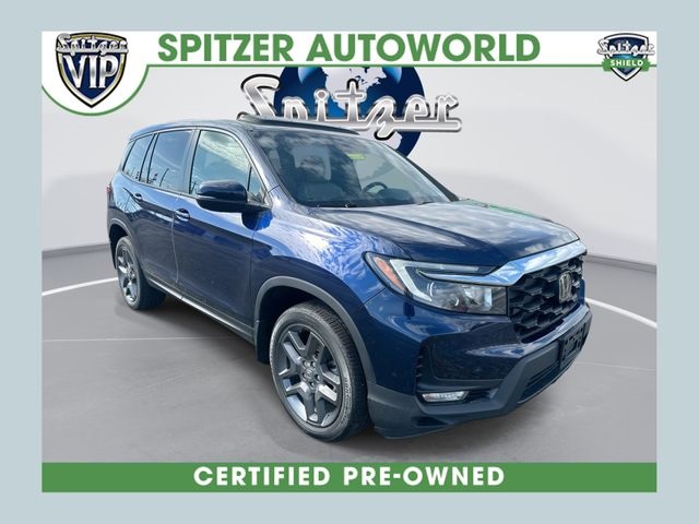 Black (Obsidian Blue Pearl) 2023 Honda Passport EX-L AWD SUV / Crossover All-Wheel Drive 9-Speed Automatic
