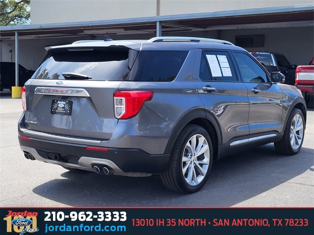 Used Car 2021 Ford Explorer  Platinum For Sale Under $35,000 In San Antonio, Texas
