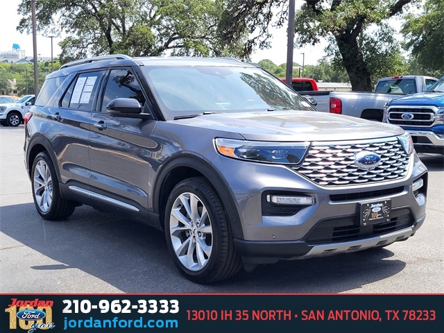 Used Car 2021 Ford Explorer  Platinum For Sale Under $35,000 In San Antonio, Texas