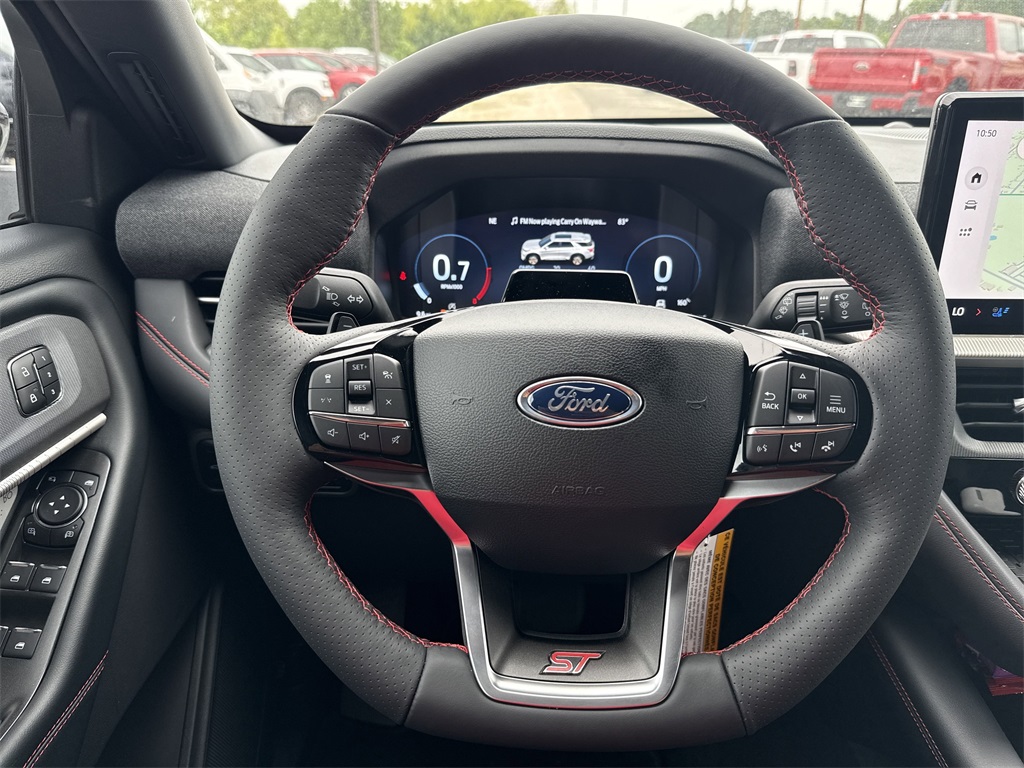 2025 Ford Explorer ST White at Wharton Ford