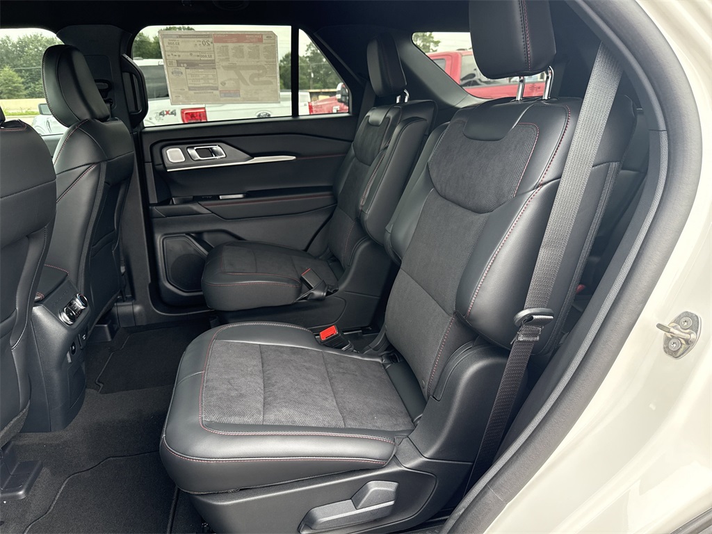 2025 Ford Explorer ST White at Wharton Ford