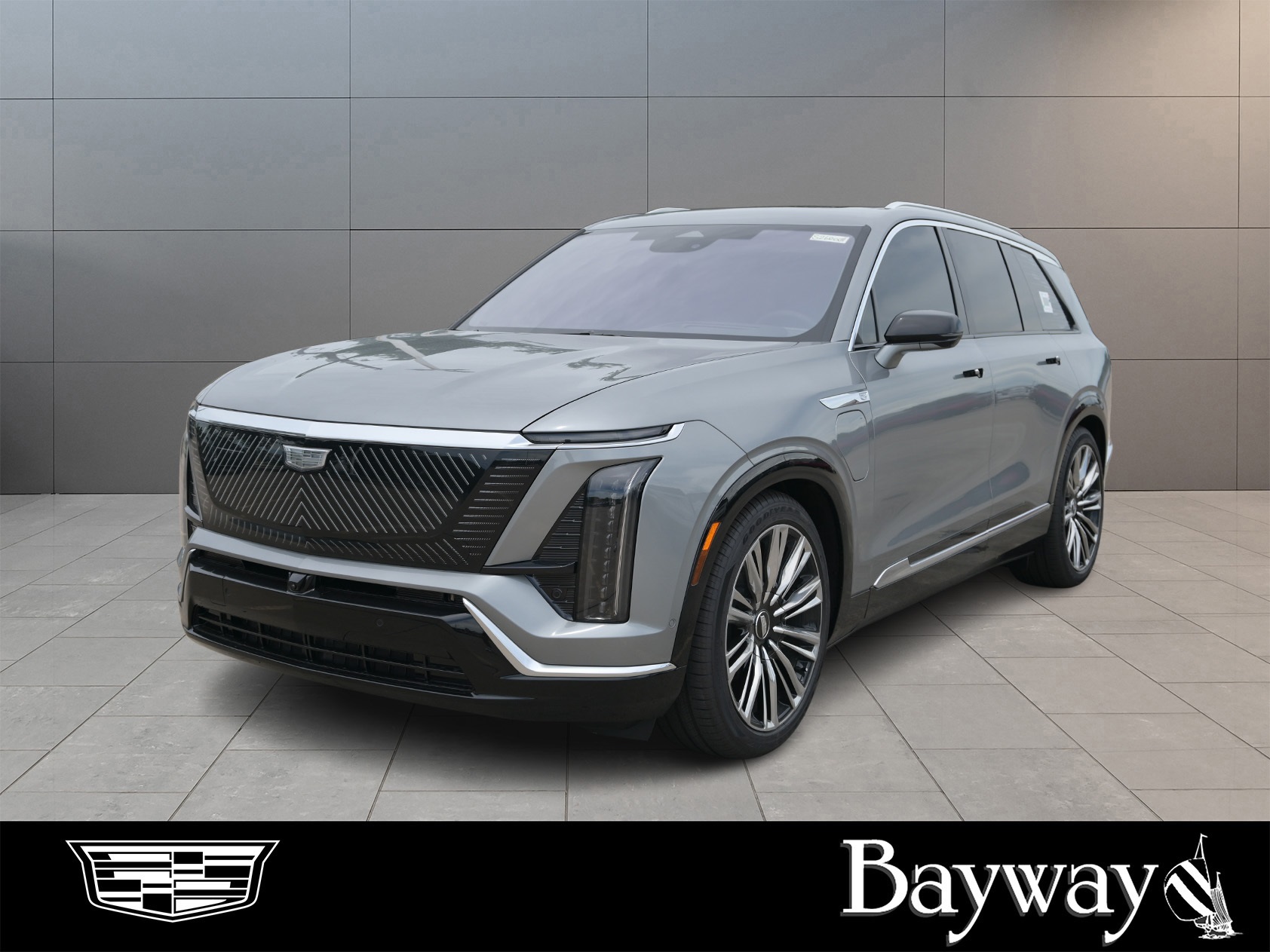 2026 Cadillac VISTIQ Premium Luxury Silver at Bayway Cadillac of The Woodlands
