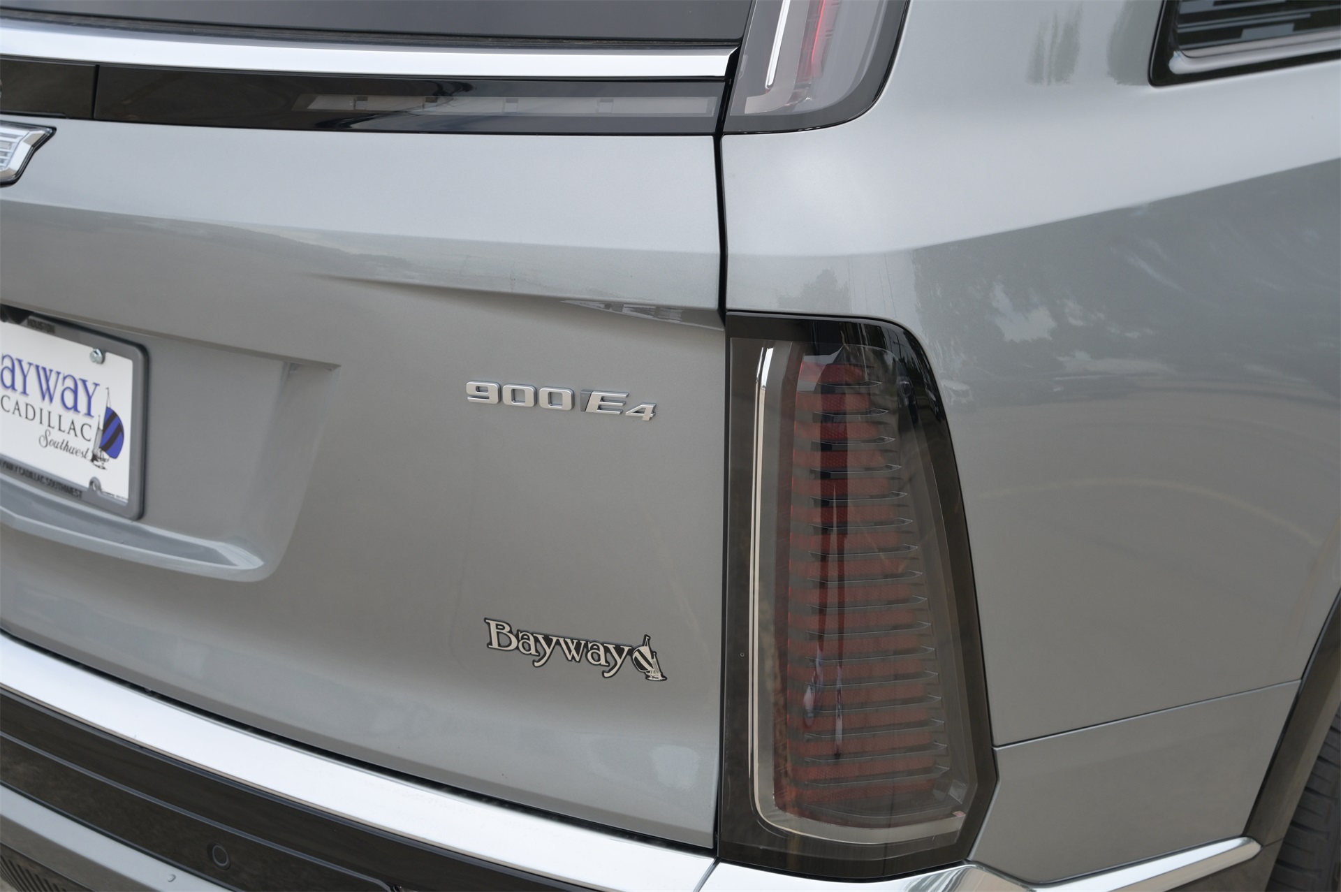 2026 Cadillac VISTIQ Premium Luxury Silver at Bayway Cadillac of The Woodlands