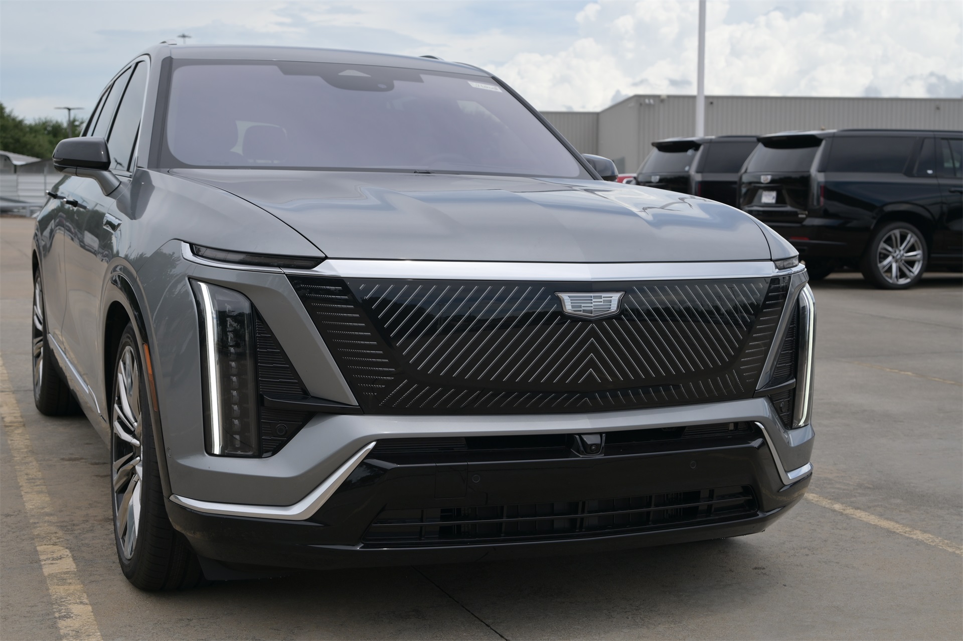 2026 Cadillac VISTIQ Premium Luxury Silver at Bayway Cadillac of The Woodlands