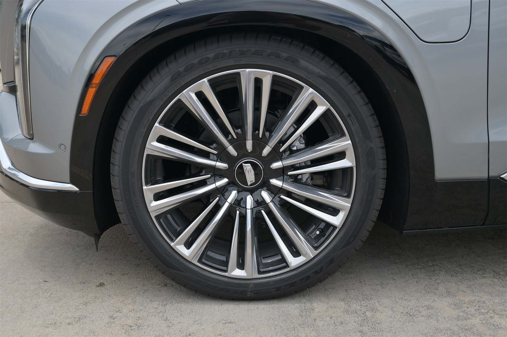 2026 Cadillac VISTIQ Premium Luxury Silver at Bayway Cadillac of The Woodlands