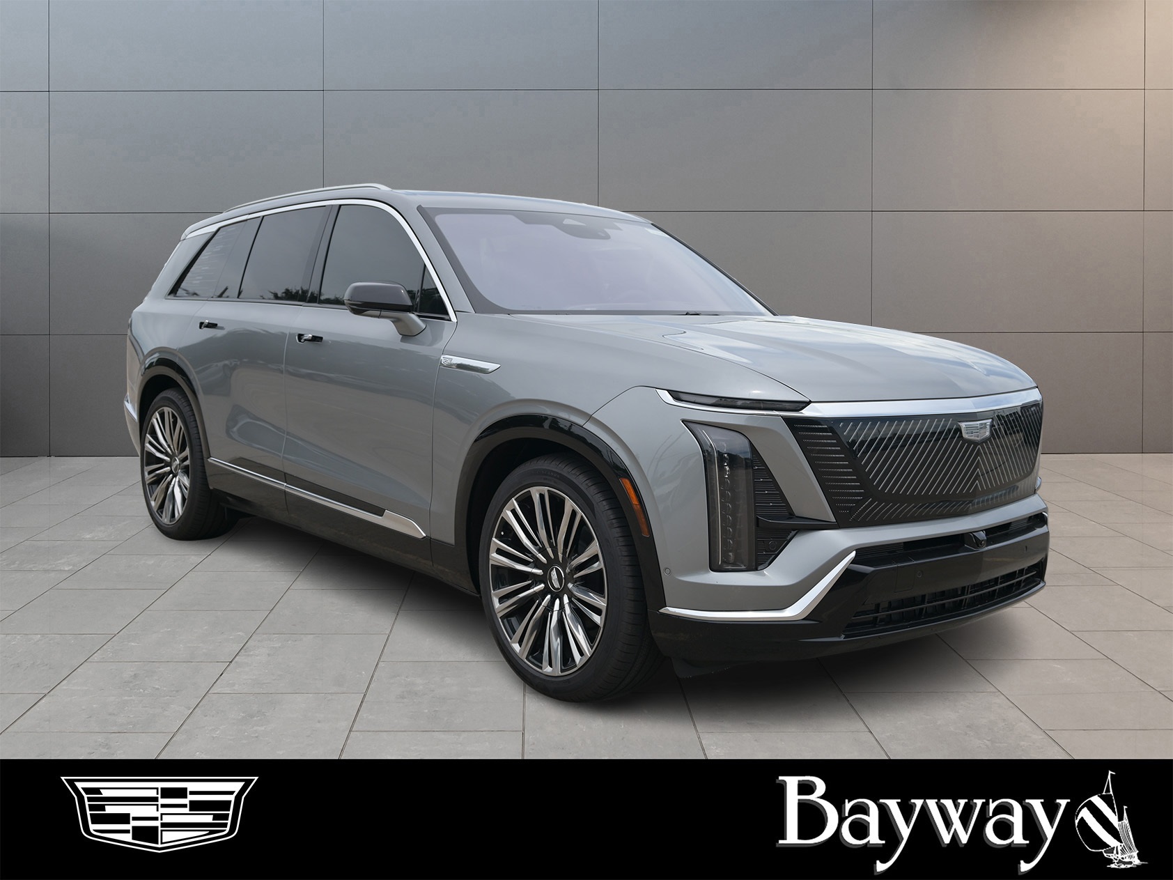 2026 Cadillac VISTIQ Premium Luxury Silver at Bayway Cadillac of The Woodlands