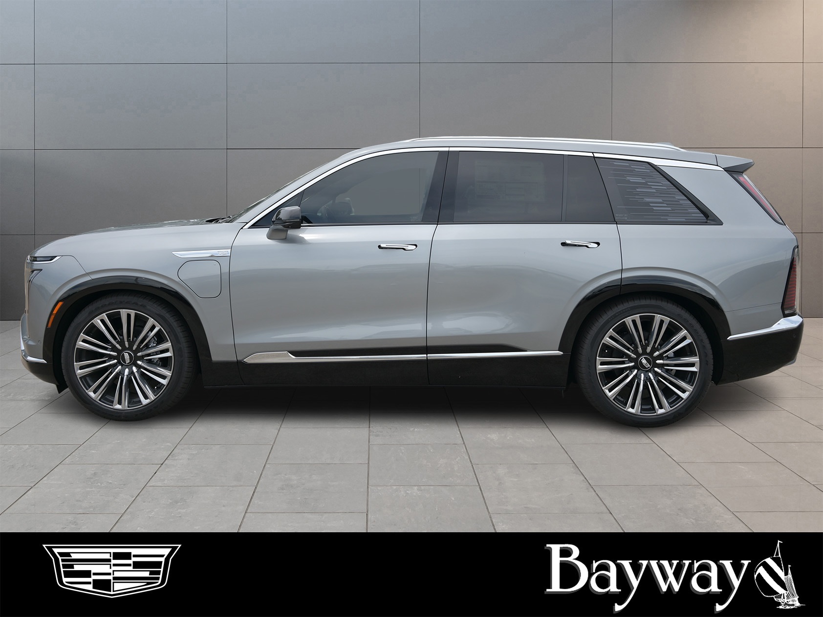 2026 Cadillac VISTIQ Premium Luxury Silver at Bayway Cadillac of The Woodlands