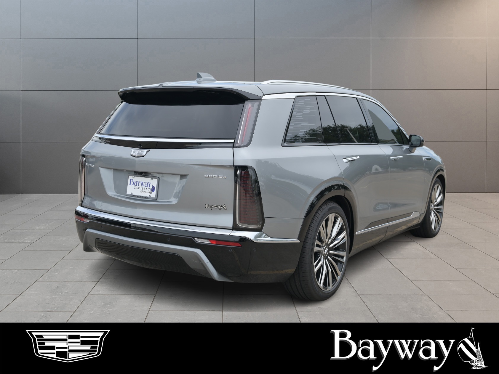 2026 Cadillac VISTIQ Premium Luxury Silver at Bayway Cadillac of The Woodlands