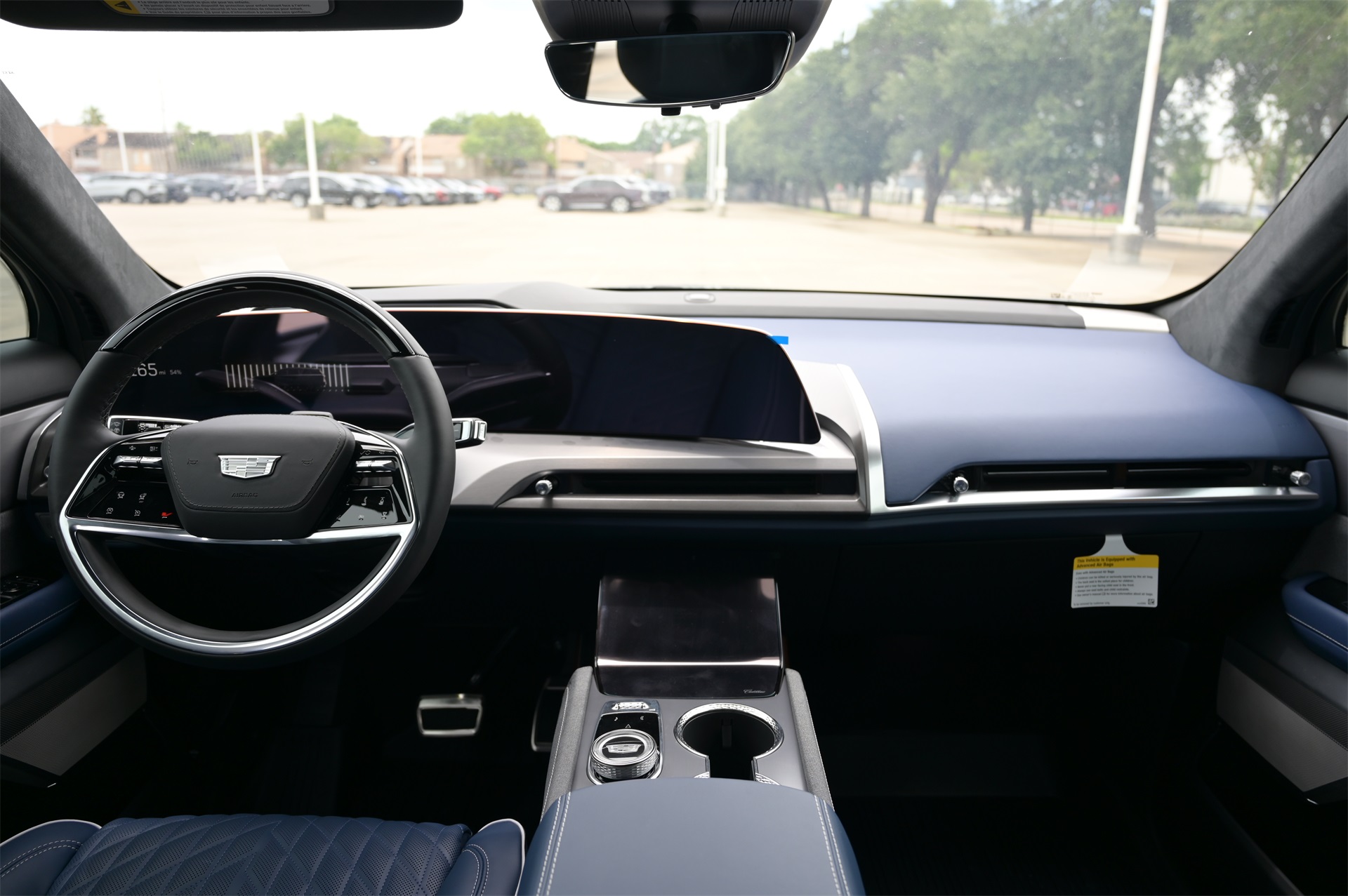 2026 Cadillac VISTIQ Premium Luxury Silver at Bayway Cadillac of The Woodlands