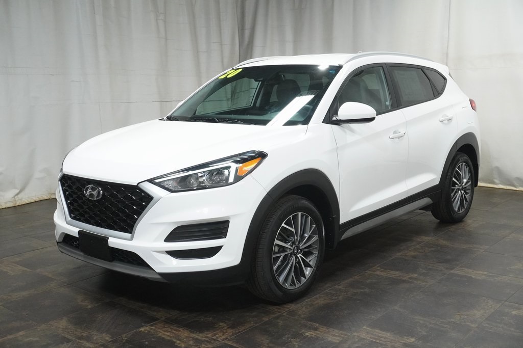 Used 2020 Hyundai Tucson SEL with VIN KM8J33AL0LU152410 for sale in Boardman, OH