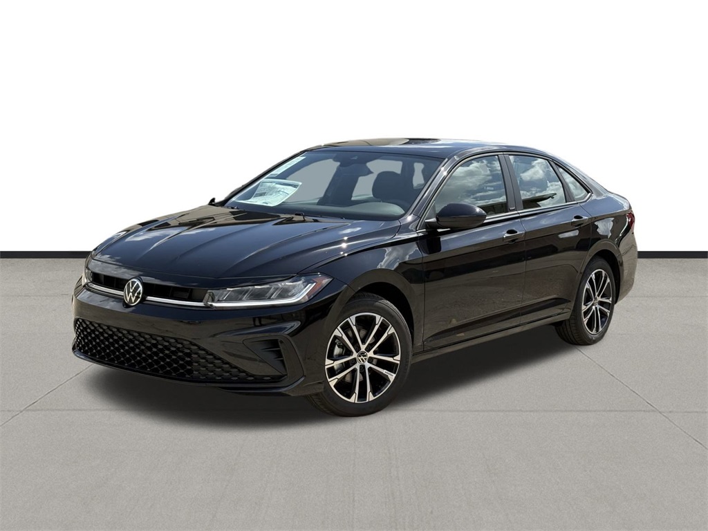2025 Volkswagen Jetta 1.5T Sport Black at DeMontrond Auto Country