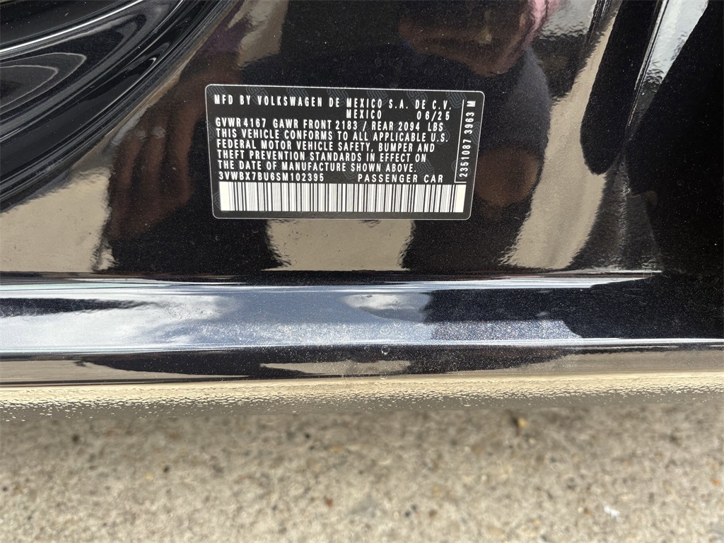 2025 Volkswagen Jetta 1.5T Sport Black at DeMontrond Auto Country