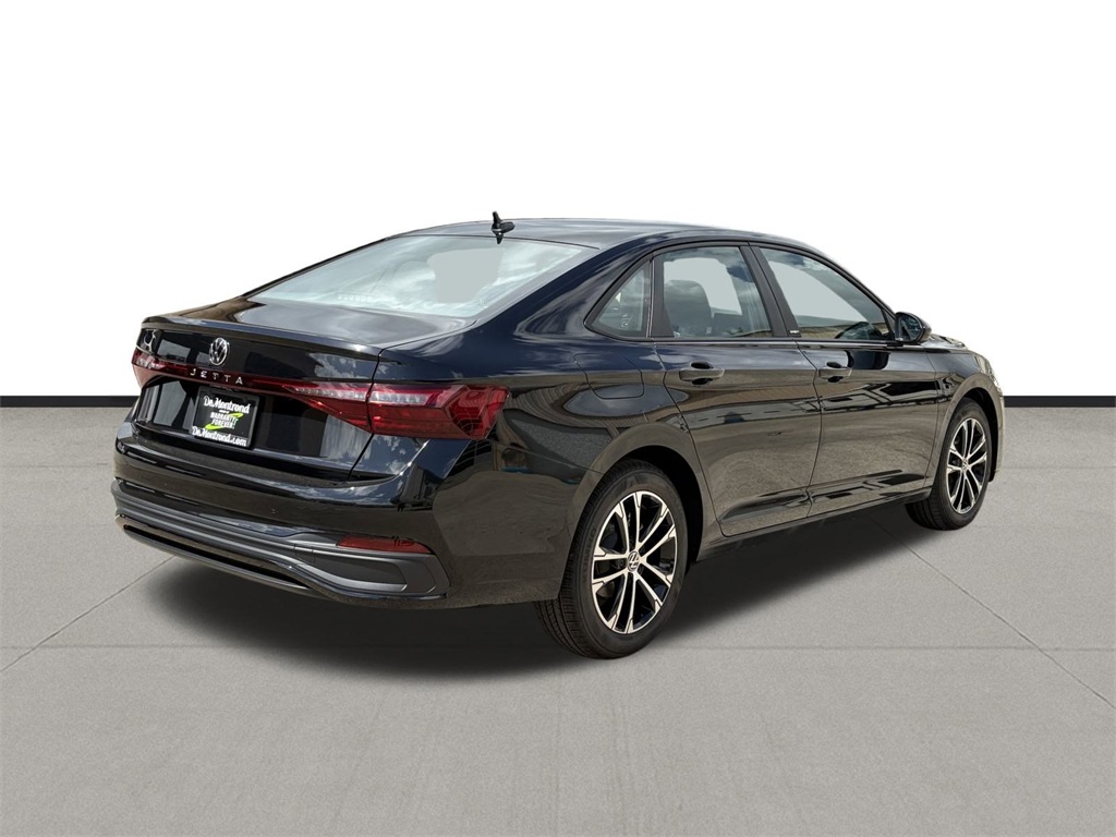 2025 Volkswagen Jetta 1.5T Sport Black at DeMontrond Auto Country