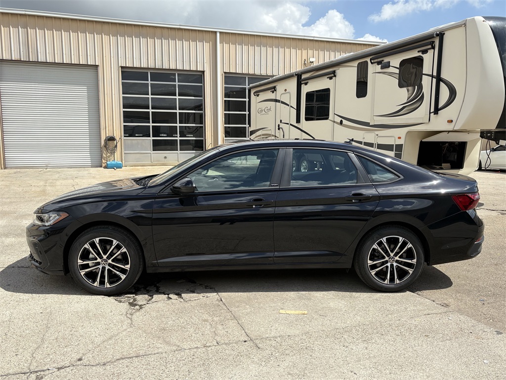 2025 Volkswagen Jetta 1.5T Sport Black at DeMontrond Auto Country