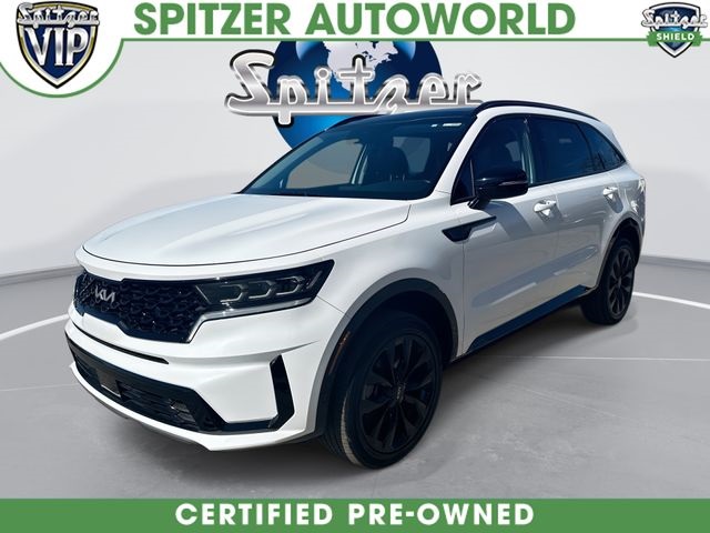 Glacial White Pearl 2023 Kia Sorento SX AWD SUV / Crossover All-Wheel Drive 8-Speed Dual Clutch