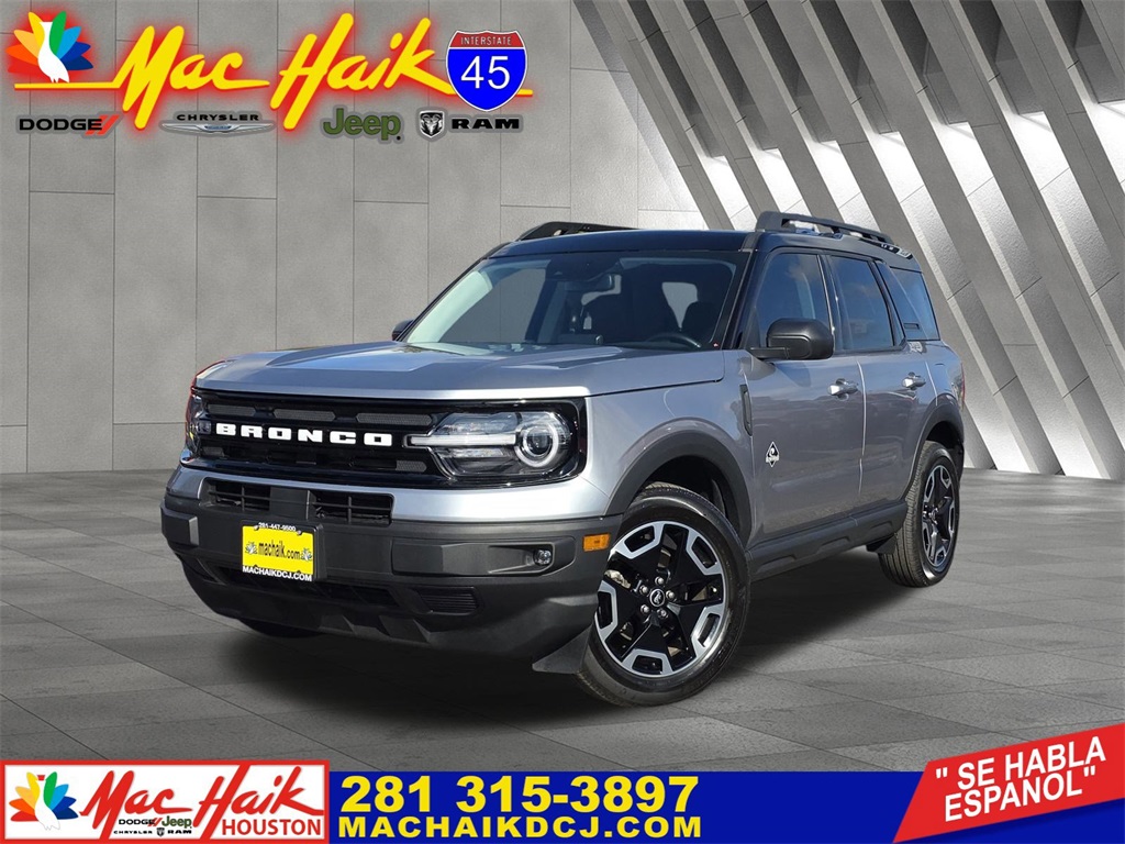 2023 Ford Bronco Sport Outer Banks Silver at DeMontrond Ford