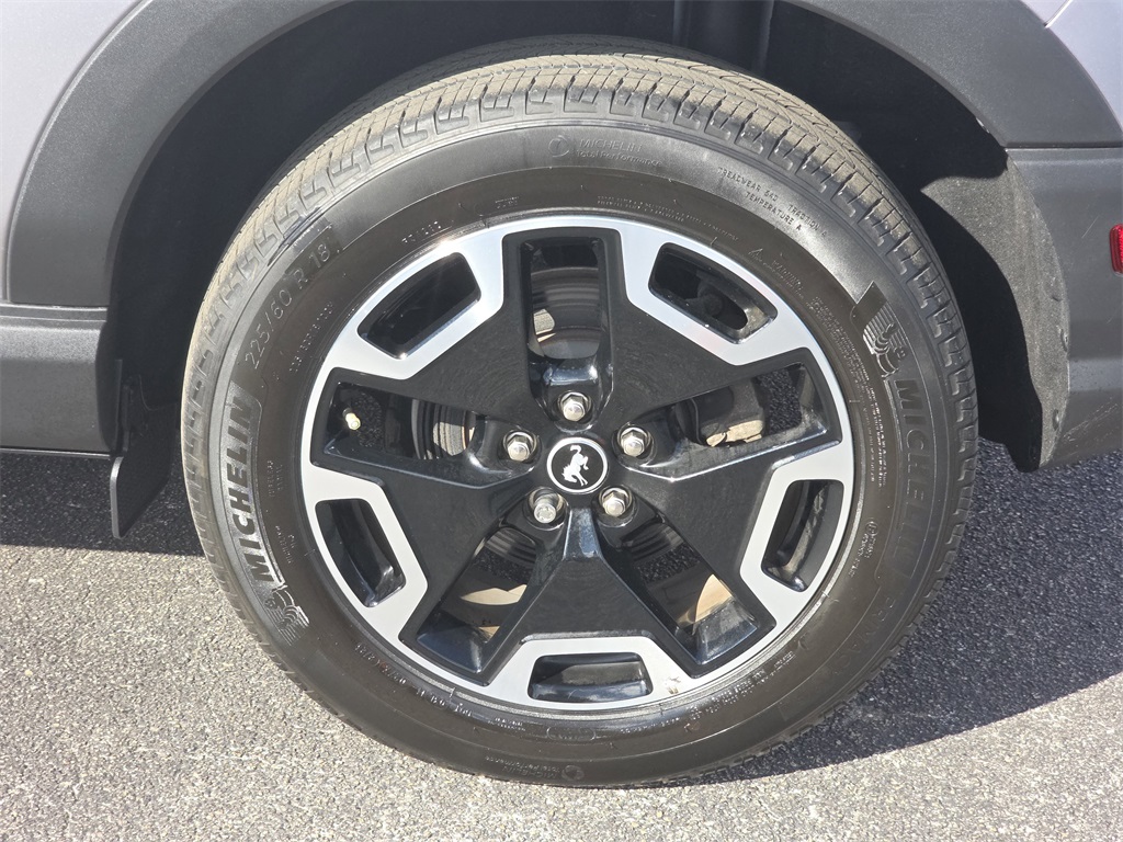 2023 Ford Bronco Sport Outer Banks Silver at DeMontrond Ford