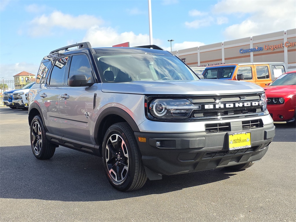 2023 Ford Bronco Sport Outer Banks Silver at DeMontrond Ford