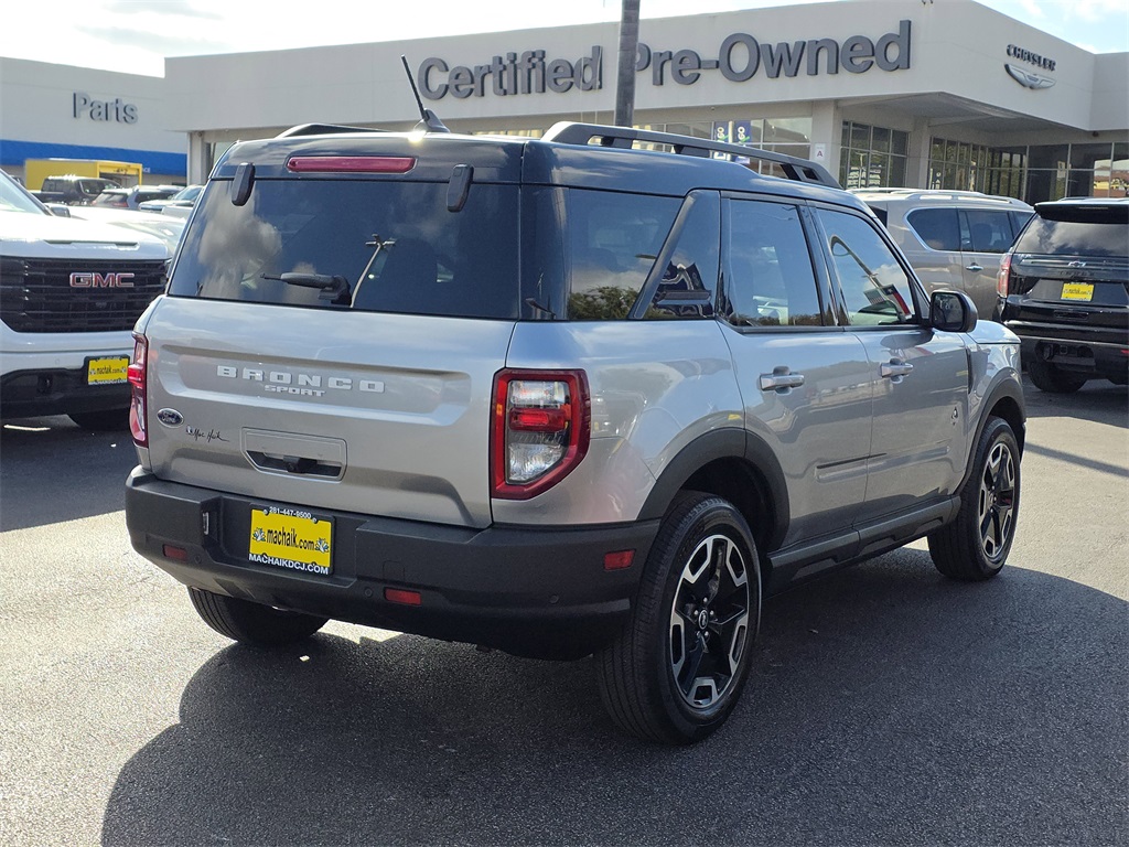 2023 Ford Bronco Sport Outer Banks Silver at DeMontrond Ford