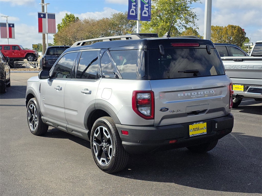 2023 Ford Bronco Sport Outer Banks Silver at DeMontrond Ford