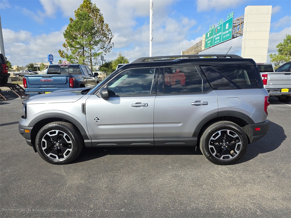 2023 Ford Bronco Sport Outer Banks Silver at DeMontrond Ford