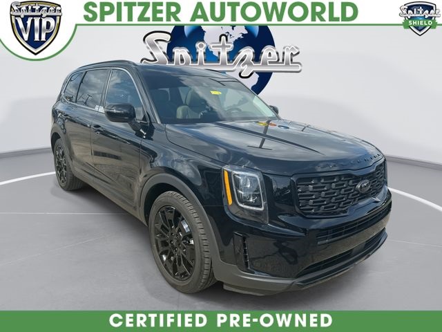 Ebony Black 2021 Kia Telluride SUV / Crossover All-Wheel Drive 8-Speed Automatic