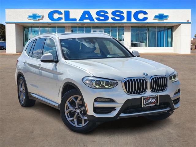 2020 BMW X3 sDrive30i White at Big Star Buick GMC