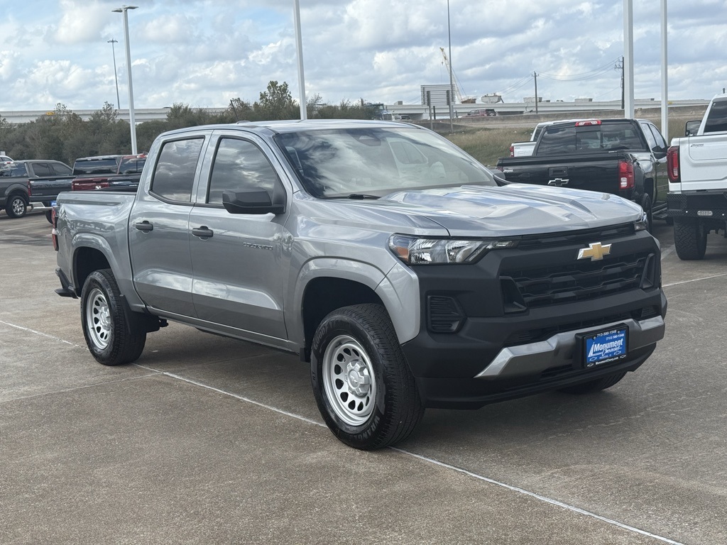 2024 Chevrolet Colorado Work Truck Gray at South Houston Nissan
