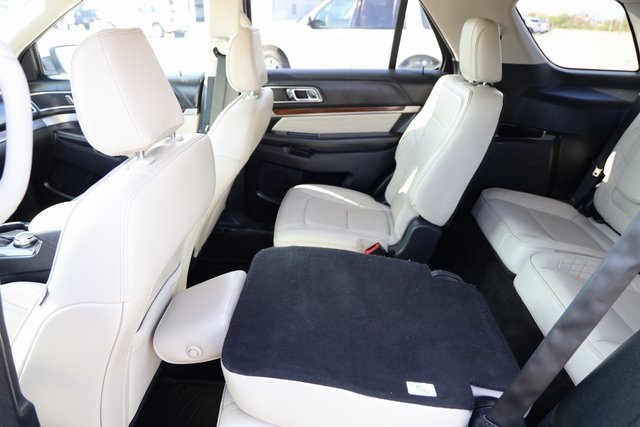 2018 Ford Explorer Platinum White at DeMontrond Mazda